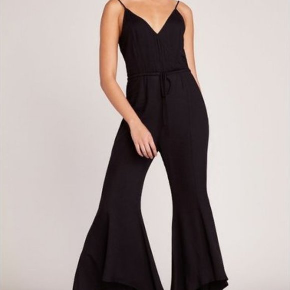 Jack by BB Dakota Mic Drop Black Jumpsuit - Picture 4 of 7